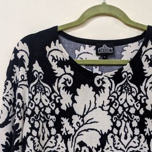 Angie Patterned Sweater Dress (M)